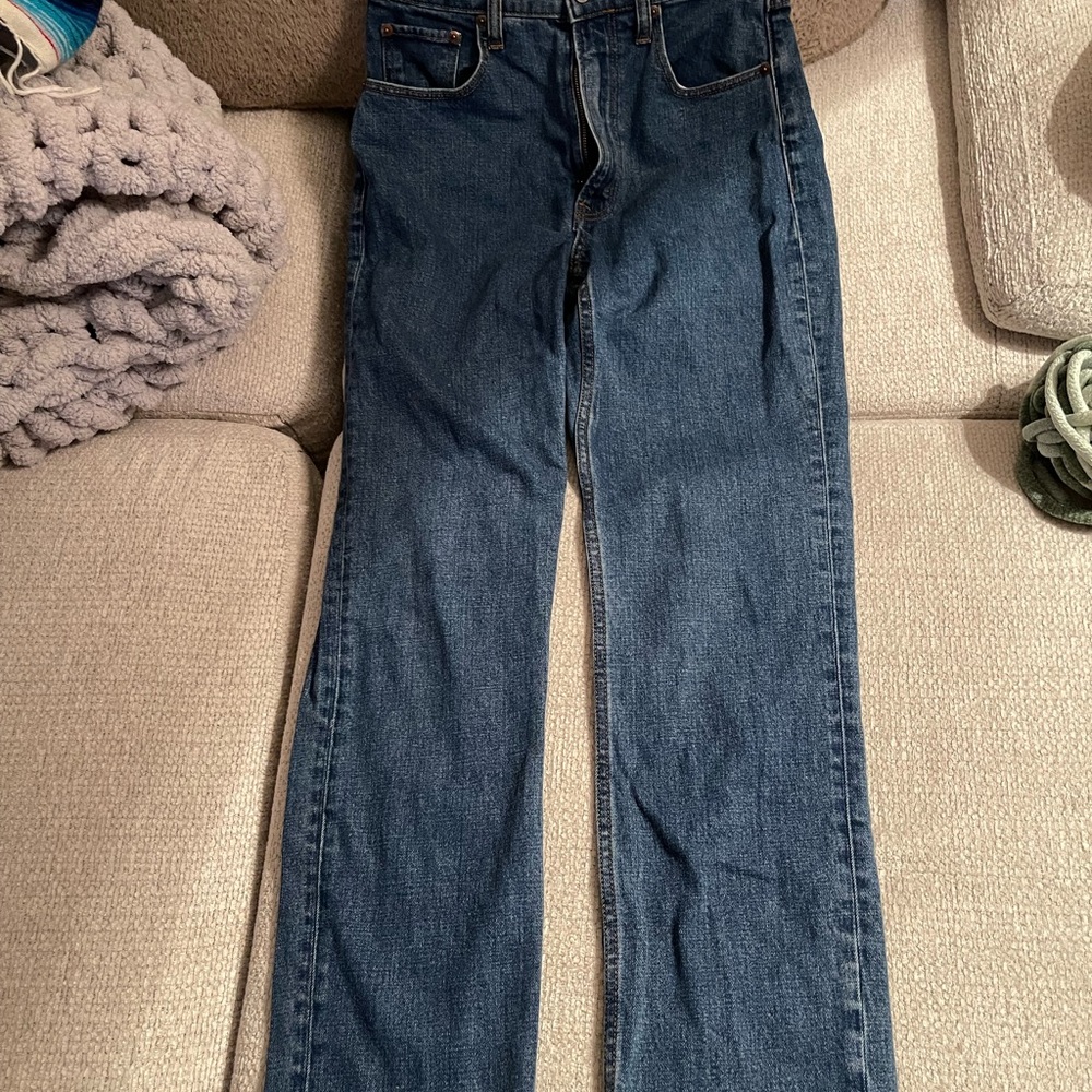 Abercrombie & Fitch Dark Blue Denim